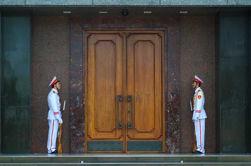 148 - Vietnam - Hanoi - mausoleo de Ho Chi Minh